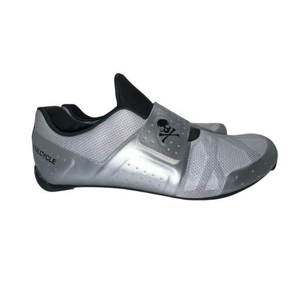Pearl Izumi Silver Soulcycle Soul Legend Cycling Shoes Unisex Size 42 - Picture 1 of 8